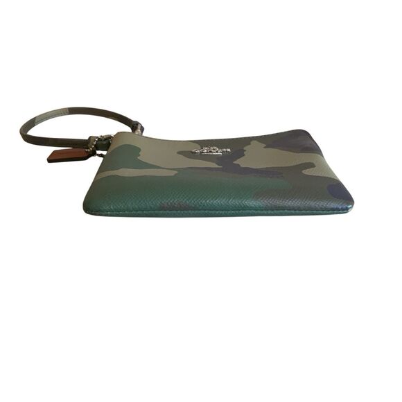 Coach Camo Print Wristlet - Picture 7 of 8